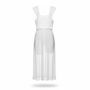 Delicate White Lace Chemise